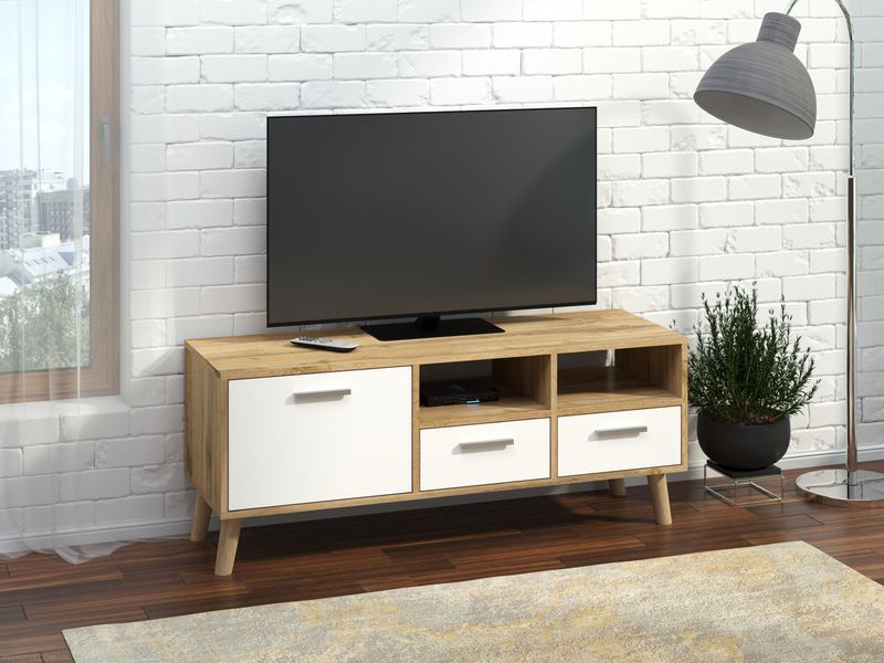 Тумба під телевізор Міраж 120 см 92-00025 фото